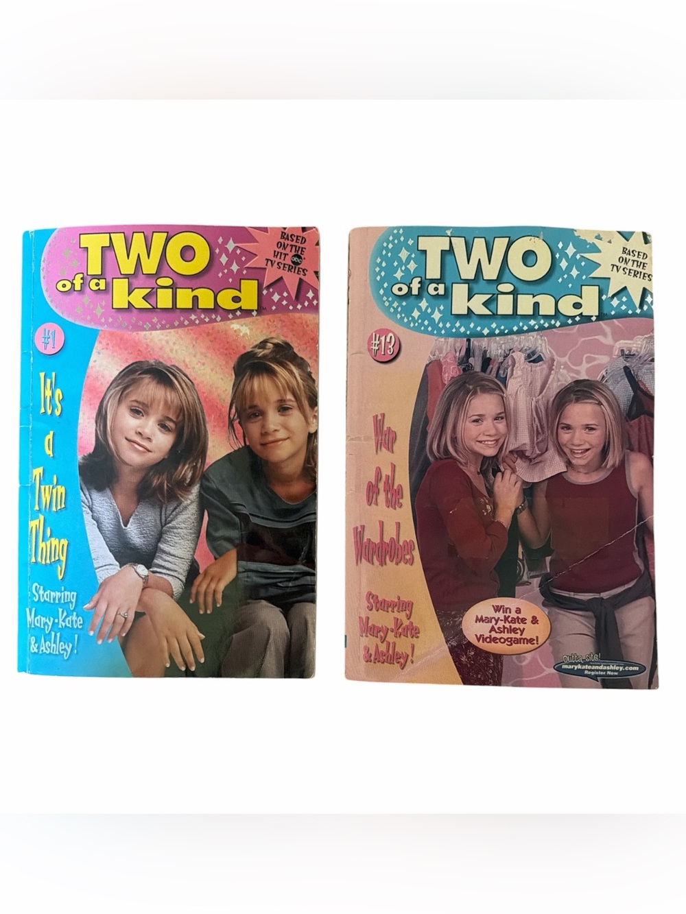 Mary-Kate & Ashley Two Of A Kind Book Bundle Vintage Girlhoodcore